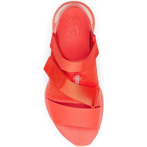 NEW Sorel Women's Size 8 Kinetic Impact Sandal Signal Red - Picture 2 of 6